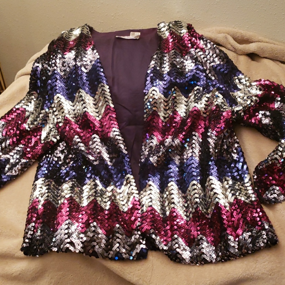 Vintage Eric Scott Sequin Jacket